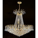 Empire Polished Gold Clear Crystal 11 Light Chandelier - Chandeliers