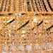 Empire Polished Gold Clear Crystal 15 Light Chandelier - Chandeliers
