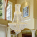 Empire Polished Gold Clear Crystal 17 Light Chandelier - Chandeliers