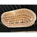 Empire Polished Gold Clear Crystal 18 Light Flushmount - Flushmounts