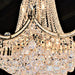 Empire Polished Gold Clear Crystal 24 Light Chandelier - Chandeliers