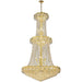 Empire Polished Gold Clear Crystal 32 Light Chandelier - Chandeliers