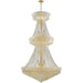Empire Polished Gold Clear Crystal 32 Light Chandelier - Chandeliers