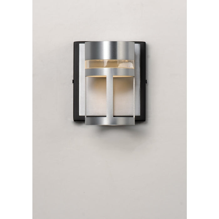 ET2 Accord Black Brushed Aluminum 1 Light LED Bath Vanity E20611-83BKAL - Vanity