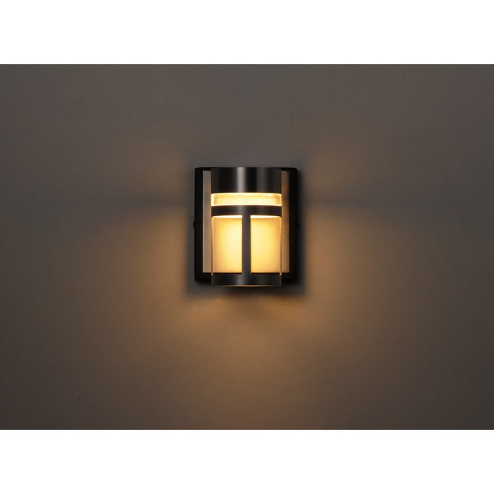 ET2 Accord Black Brushed Aluminum 1 Light LED Bath Vanity E20611-83BKAL - Vanity