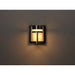 ET2 Accord Black Brushed Aluminum 1 Light LED Bath Vanity E20611-83BKAL - Vanity