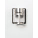 ET2 Accord Black Brushed Aluminum 1 Light LED Bath Vanity E20611-83BKAL - Vanity