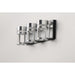 ET2 Accord Black Brushed Aluminum 3 Light LED Bath Vanity E20613-83BKAL - Vanity