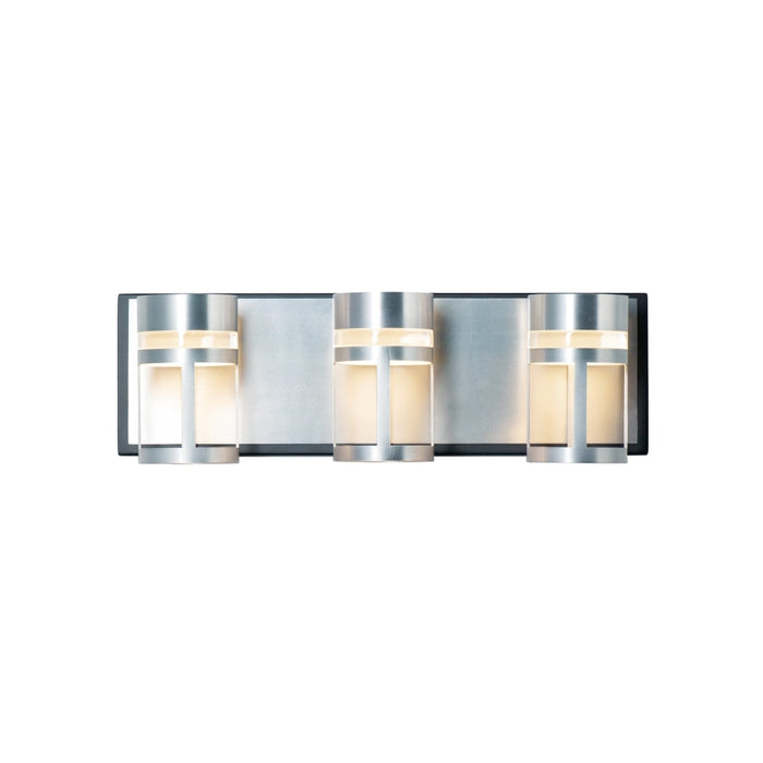 ET2 Accord Black Brushed Aluminum 3 Light LED Bath Vanity E20613-83BKAL