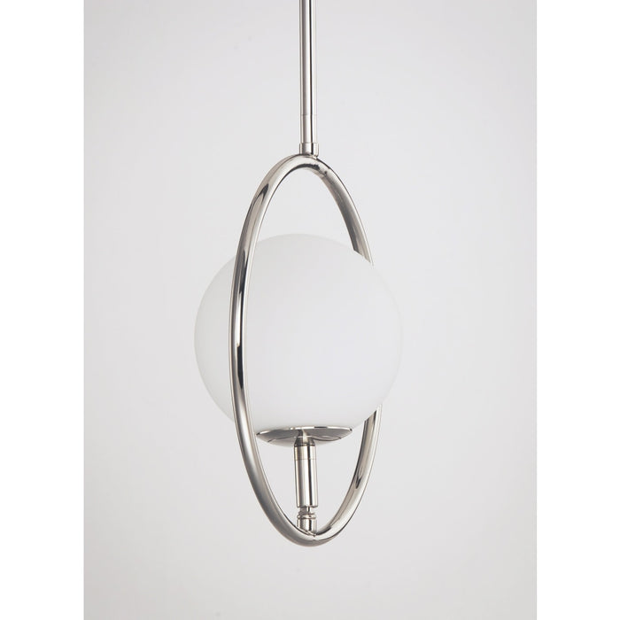 ET2 Revolution Polished Nickel 1 Light Mini-Pendant E12519-92PN - Mini-Pendants