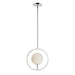 ET2 Revolution Polished Nickel 1 Light Mini-Pendant E12519-92PN