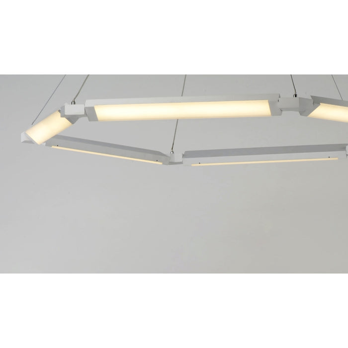ET2 Rotator Matte White 6 Light LED Pendant E21235-MW - Pendants