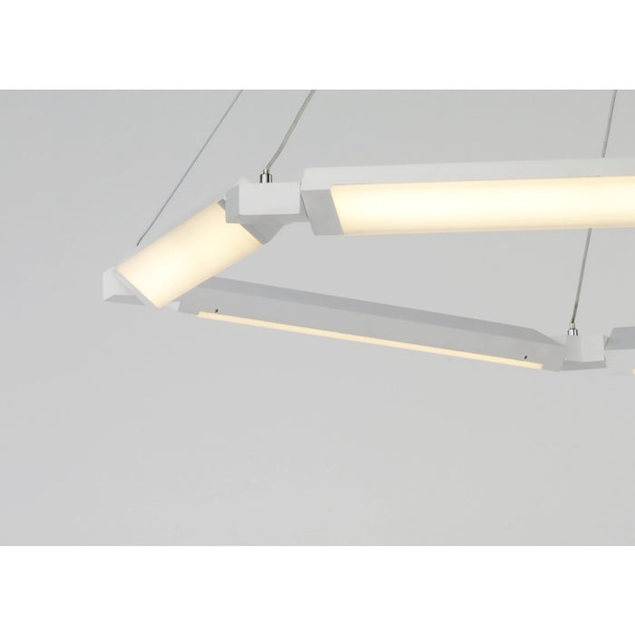 ET2 Rotator Matte White 6 Light LED Pendant E21235-MW - Pendants