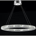 Galaxy Polished Chrome Clear Crystal 14 Light LED Chandelier - Chandeliers