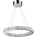 Galaxy Polished Chrome Clear Crystal 15 Light LED Chandelier - Chandeliers