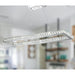 Galaxy Polished Chrome Clear Crystal 19 Light LED Chandelier - Chandeliers