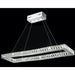 Galaxy Polished Chrome Clear Crystal 19 Light LED Chandelier - Chandeliers