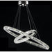 Galaxy Polished Chrome Clear Crystal 28 Light LED Chandelier - Chandeliers