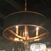 Gatsby Matte Gold Clear Crystal 3 Light Chandelier - Chandeliers