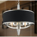 Gatsby Matte Nickel Clear Crystal 3 Light Chandelier - Chandeliers