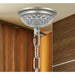 Gatsby Matte Nickel Clear Crystal 3 Light Chandelier - Chandeliers