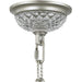 Gatsby Matte Nickel Clear Crystal 4 Light Chandelier - Chandeliers