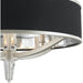 Gatsby Matte Nickel Clear Crystal 4 Light Chandelier - Chandeliers