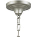 Gatsby Matte Nickel Clear Crystal 9 Light Chandelier - Chandeliers