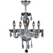 Gatsby Polished Chrome 5 Light Chandelier - Chandeliers