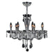 Gatsby Polished Chrome 8 Light Chandelier - Chandeliers