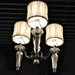 Gatsby Polished Chrome Clear Crystal 3 Light Chandelier - Chandeliers