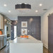 Gatsby Polished Chrome Clear Crystal 4 Light Flushmount - Flushmounts