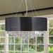 Gatsby Polished Chrome Clear Crystal 8 Light Chandelier - Chandeliers