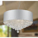 Gatsby Polished Chrome Clear Crystal 8 Light Chandelier - Chandeliers