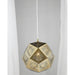 Geometrics Champagne Gold 1 Light Pendant - Pendants
