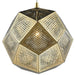 Geometrics Champagne Gold 1 Light Pendant - Pendants