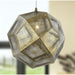 Geometrics Champagne Gold 1 Light Pendant - Pendants