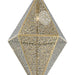Geometrics Champagne Gold 1 Light Pendant - Pendants