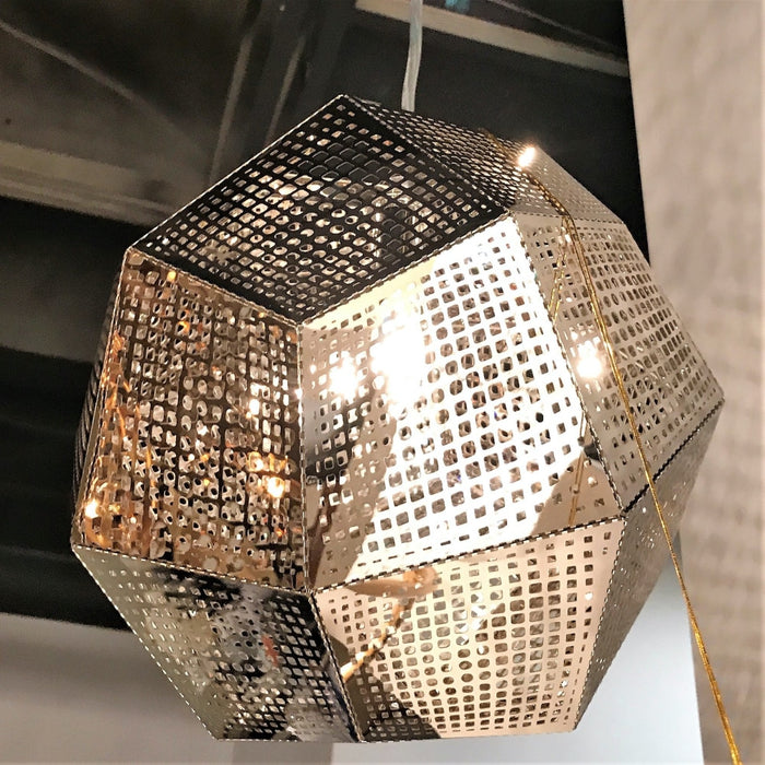 Geometrics Chrome 1 Light Pendant - Pendants