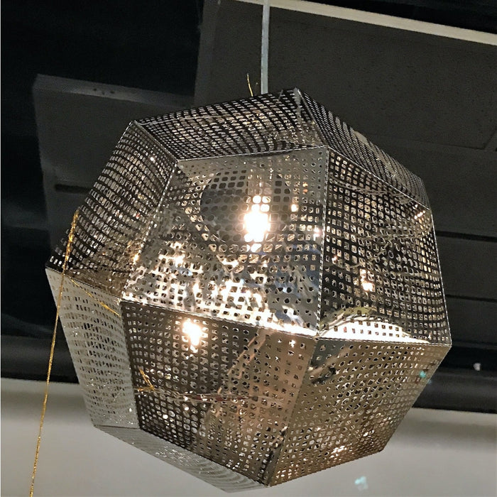 Geometrics Chrome 1 Light Pendant - Pendants