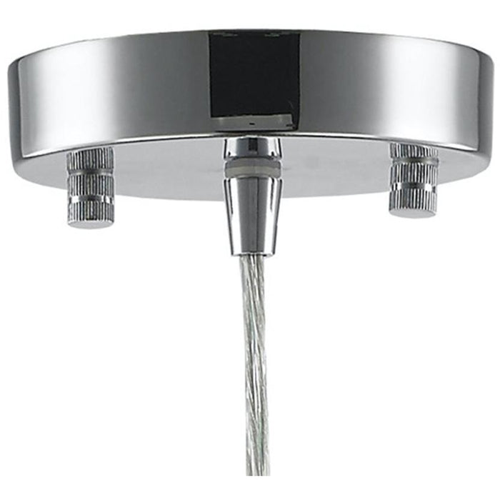 Geometrics Chrome 1 Light Pendant - Pendants