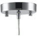 Geometrics Chrome 1 Light Pendant - Pendants