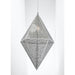 Geometrics Chrome 1 Light Pendant - Pendants