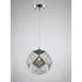 Geometrics Chrome 1 Light Pendant - Pendants
