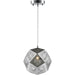 Geometrics Chrome 1 Light Pendant - Pendants