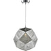 Geometrics Chrome 1 Light Pendant - Pendants