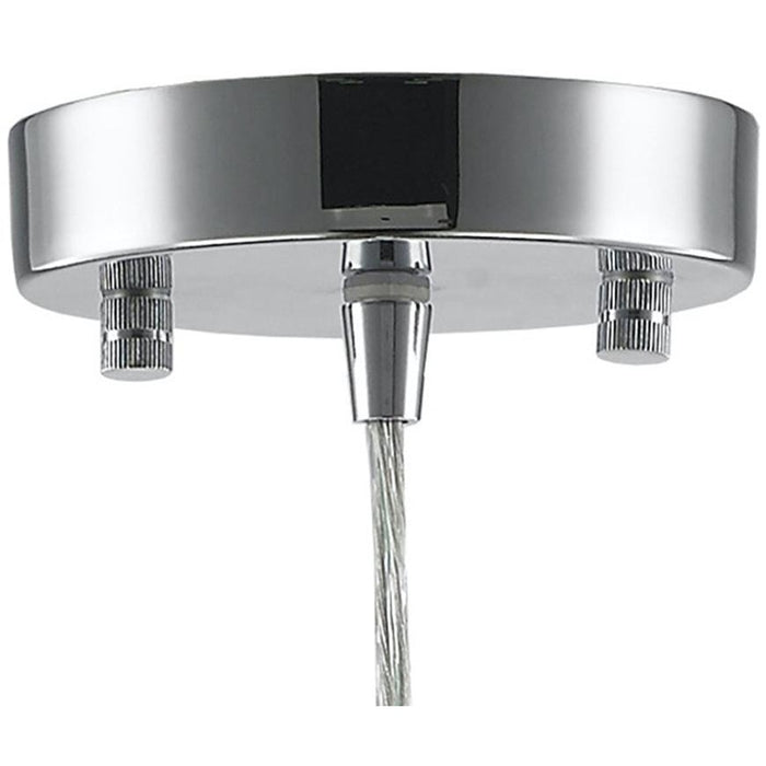 Geometrics Chrome 1 Light Pendant - Pendants