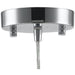 Geometrics Chrome 1 Light Pendant - Pendants