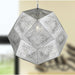 Geometrics Chrome 3 Light Pendant - Pendants