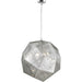 Geometrics Chrome 5 Light Pendant - Pendants